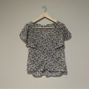 Madewell Floral Blouse